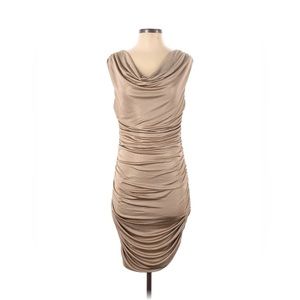New With Tags Express Ruched Cowl Neck Sheath Dress